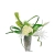 Green & White Floral Arrangement I
