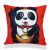 Lucky Panda Double-Sided Cushion Cover (45x45 cm)