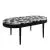 Mausam Oval Coffee Table (Black Ash Base, Marble Terrazzo Top)
