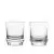Moderate Crystal Whiskey Glasses (We Collection)