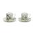 Hong Kong and Kowloon Willow Espresso Cup & Saucer (Set of 2)