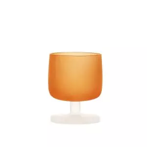 Orange Crystal Drinking Glasses (Dolce Collection)