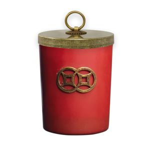 Red Dusk Double Coin Soy Jar Candle (495ml)